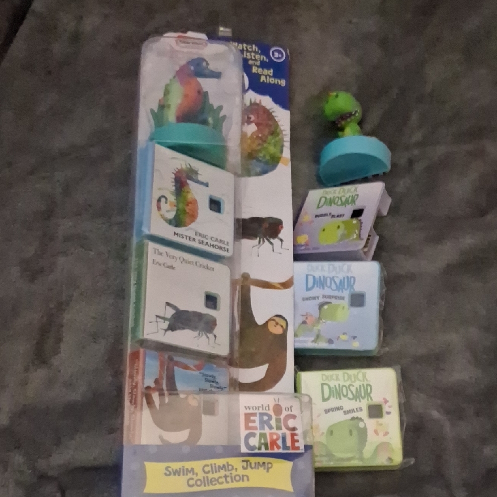 Eric Carle and Dinosaur Book Set